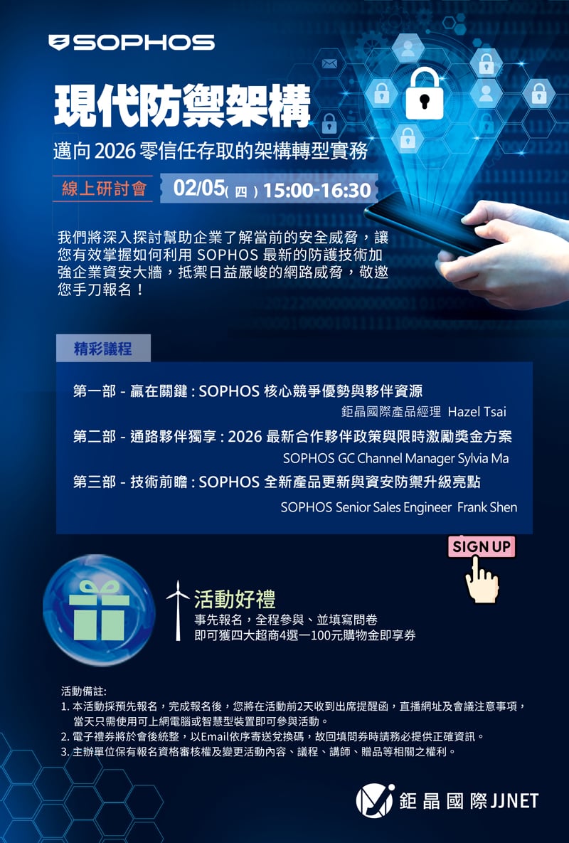 SOPHOS現代防禦架構